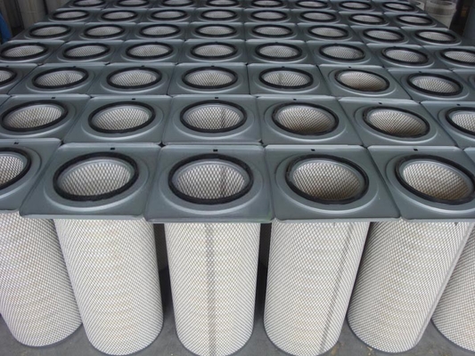 Os filtros em caixa industriais de ar da indústria de cimento/plissaram coletores de poeira dos sacos de filtro