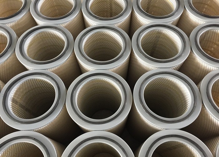 Material de papel das misturas do poliéster da celulose da alta tensão 6316 dos filtros em caixa de extrator de poeira
